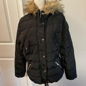 H&M hooded puffer jacket